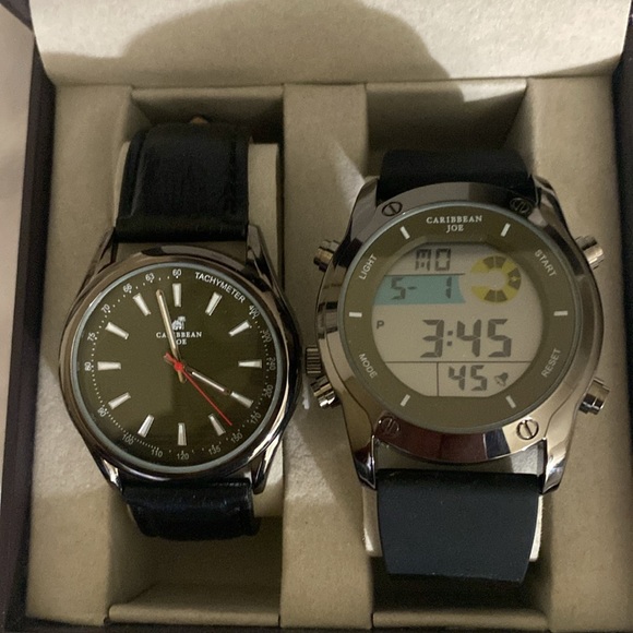 NWT CARIBBEAN JOE ISLAND SUPPLY CO. MEN’S WATCH SET - Picture 4 of 7
